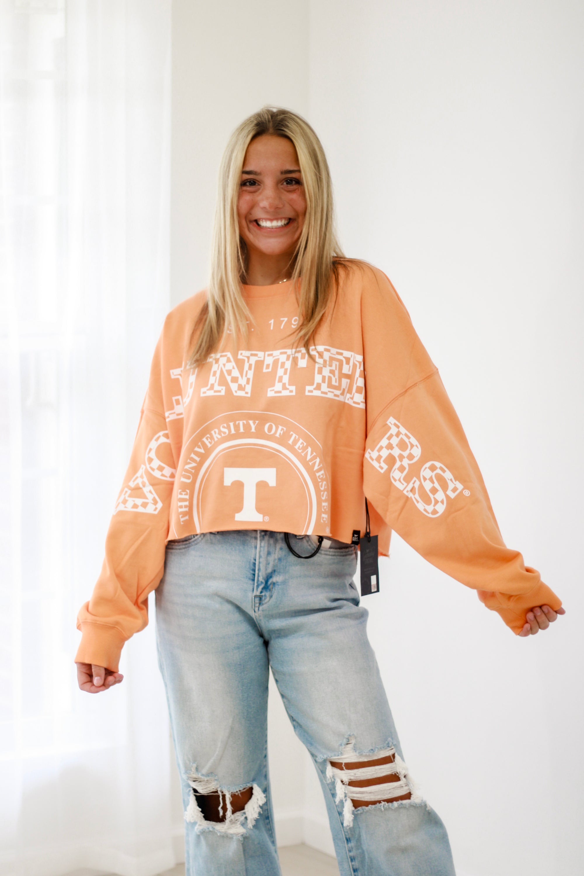 Tennessee Phipps Split Cropped Longsleeve