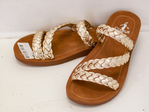 Corky's Twist N Shout Sandals in Gold