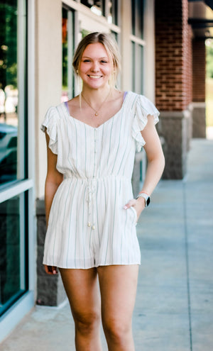 Event Ready Stripe Romper