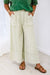 Stand Up Gal Wide Leg Pants in Faded Olive