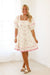 Take a Bow Dress in Cream