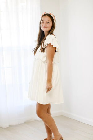 The Sweetheart Dress in White