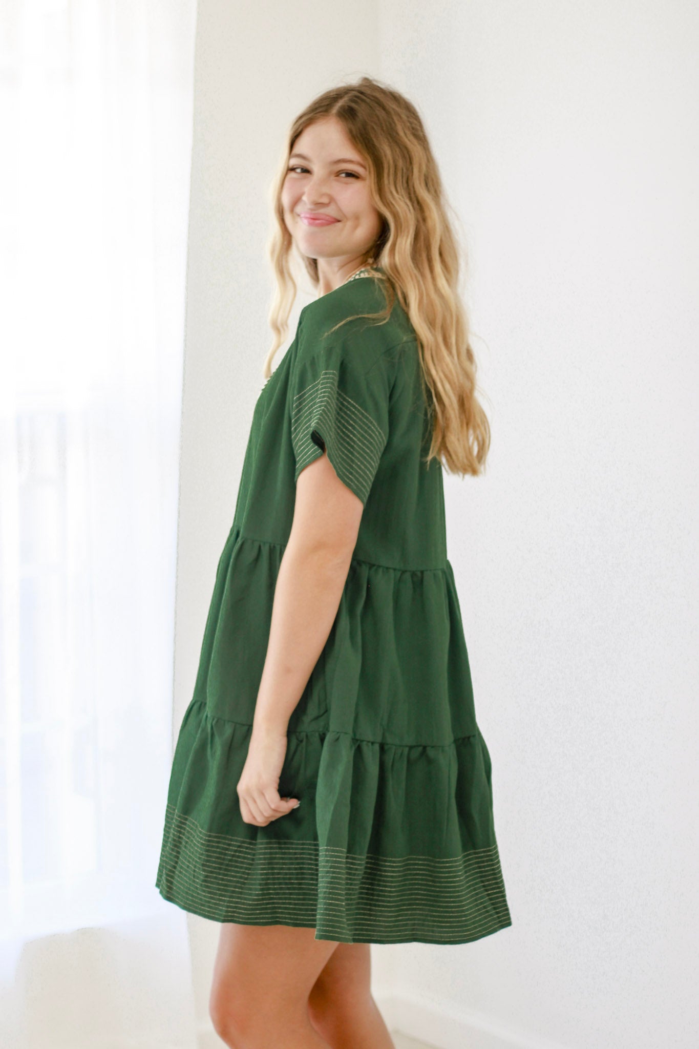 Searching for Love Green Dress