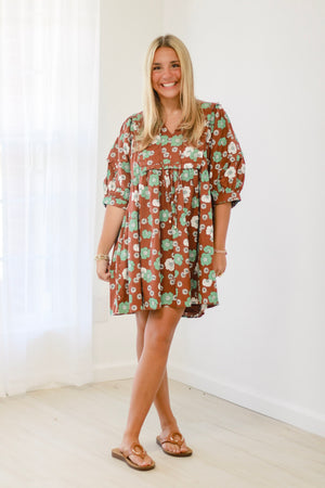 All Yours Floral Dress