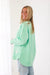 This is the One Comfy Pullover in Mint