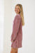 Good Times With You Mineral Wash Dress in Pink