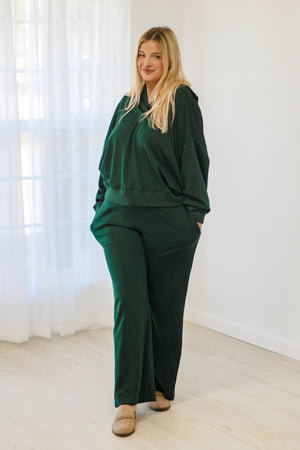 Not Over You Sweatpants in Green