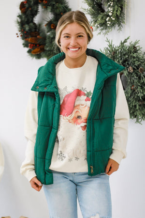 Santa Spangle Sweatshirt