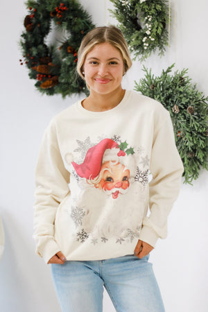 Santa Spangle Sweatshirt