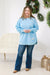 This is the One Comfy Pullover in Carolina Blue