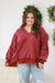 Falling for Love Mineral Wash Sweatshirt in Plum