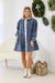 A Night to Remember Washed Denim Dress in Indigo