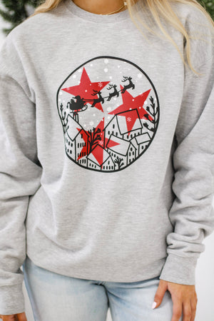 TN Tri-Star Christmas Scene Sweatshirt