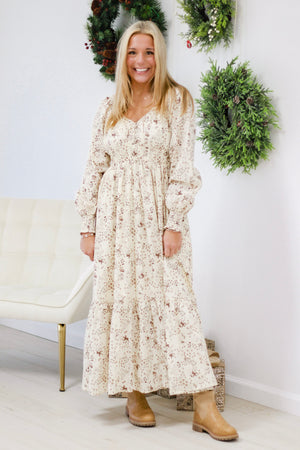 Created for You Floral Maxi