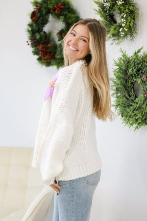 Soft & Sweet Floral Sweater