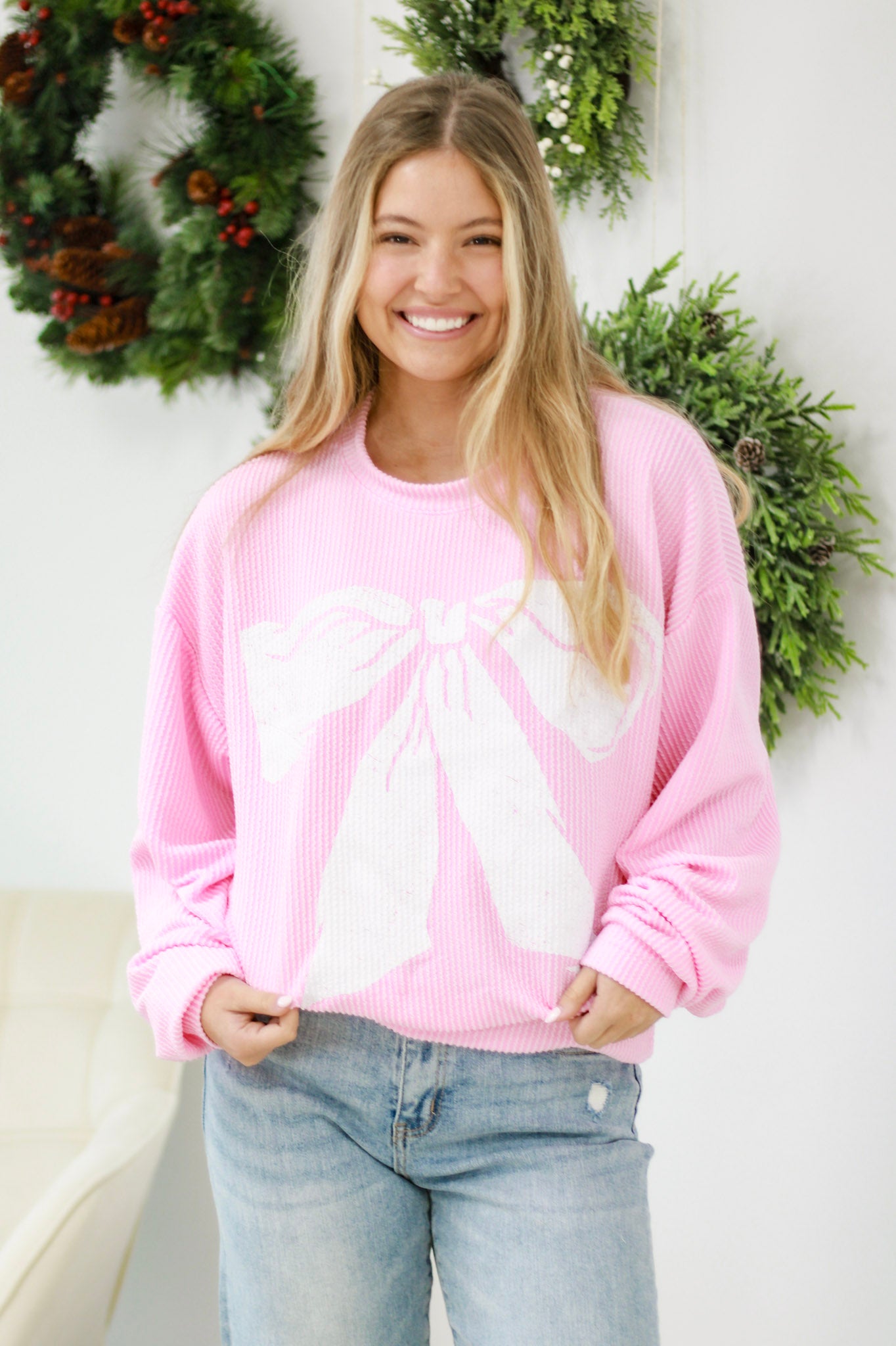 My Lover Bow Sweatshirt