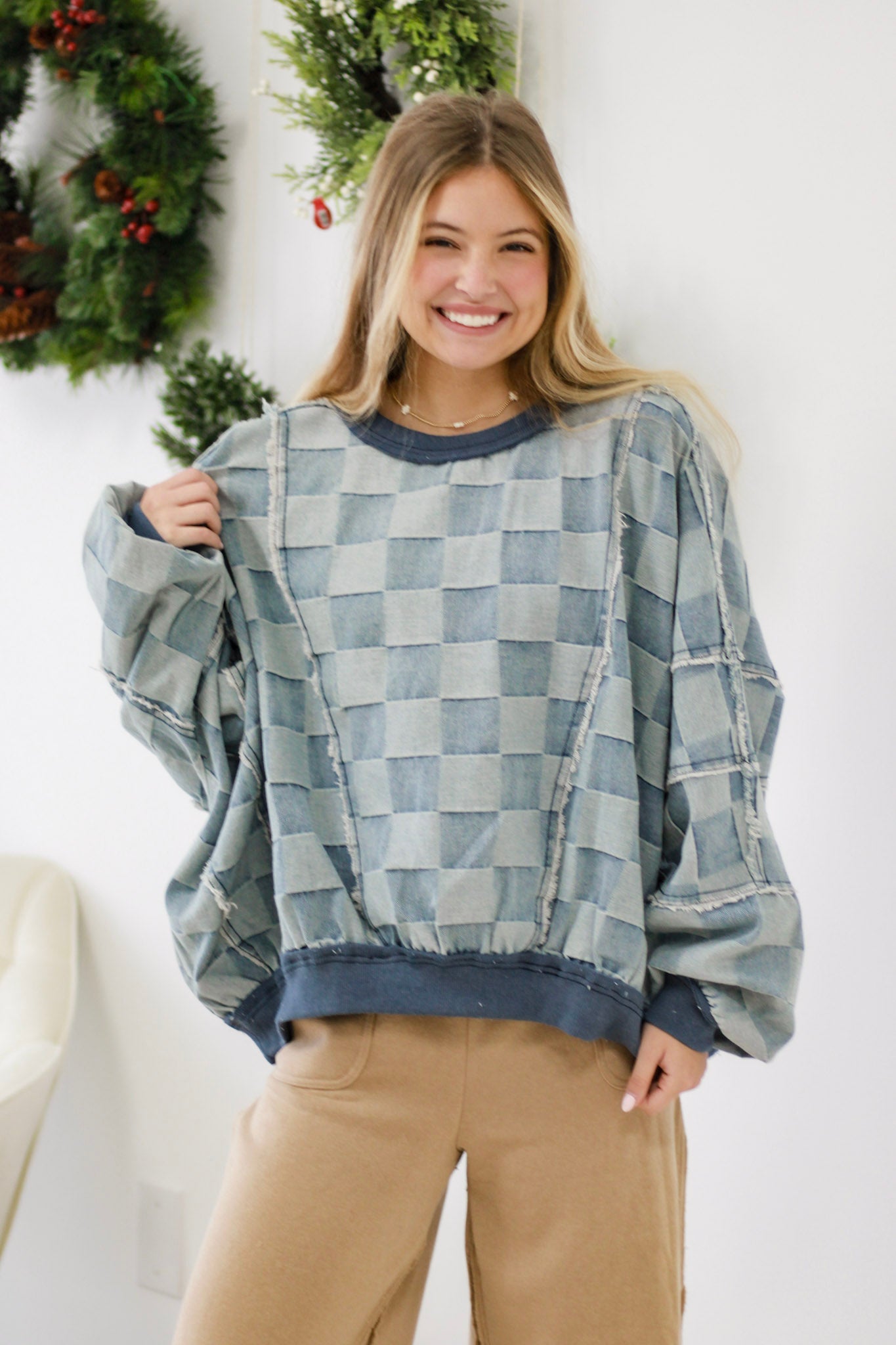 Denim Daze Pullover