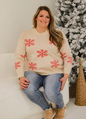 Winter Cheer Snowflake Sweater