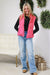 Wonderful Time of the Year Vest in Pink