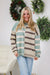 Brand New Love Striped Sweater in Sage Mix