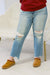 Bound to Win Judy Blue Straight Leg Crop Jeans