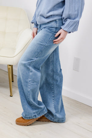 Coco+Carmen Everstretch Wide Leg Jeans