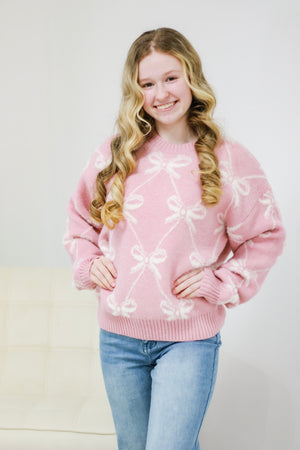 Delicate Beauty Sweater in Ballerina Pink