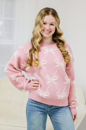 Delicate Beauty Sweater in Ballerina Pink