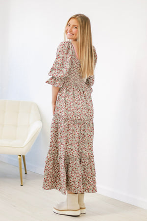 Sundays in the South Floral Midi Dress