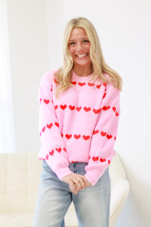 Love to Love You Heart Sweater