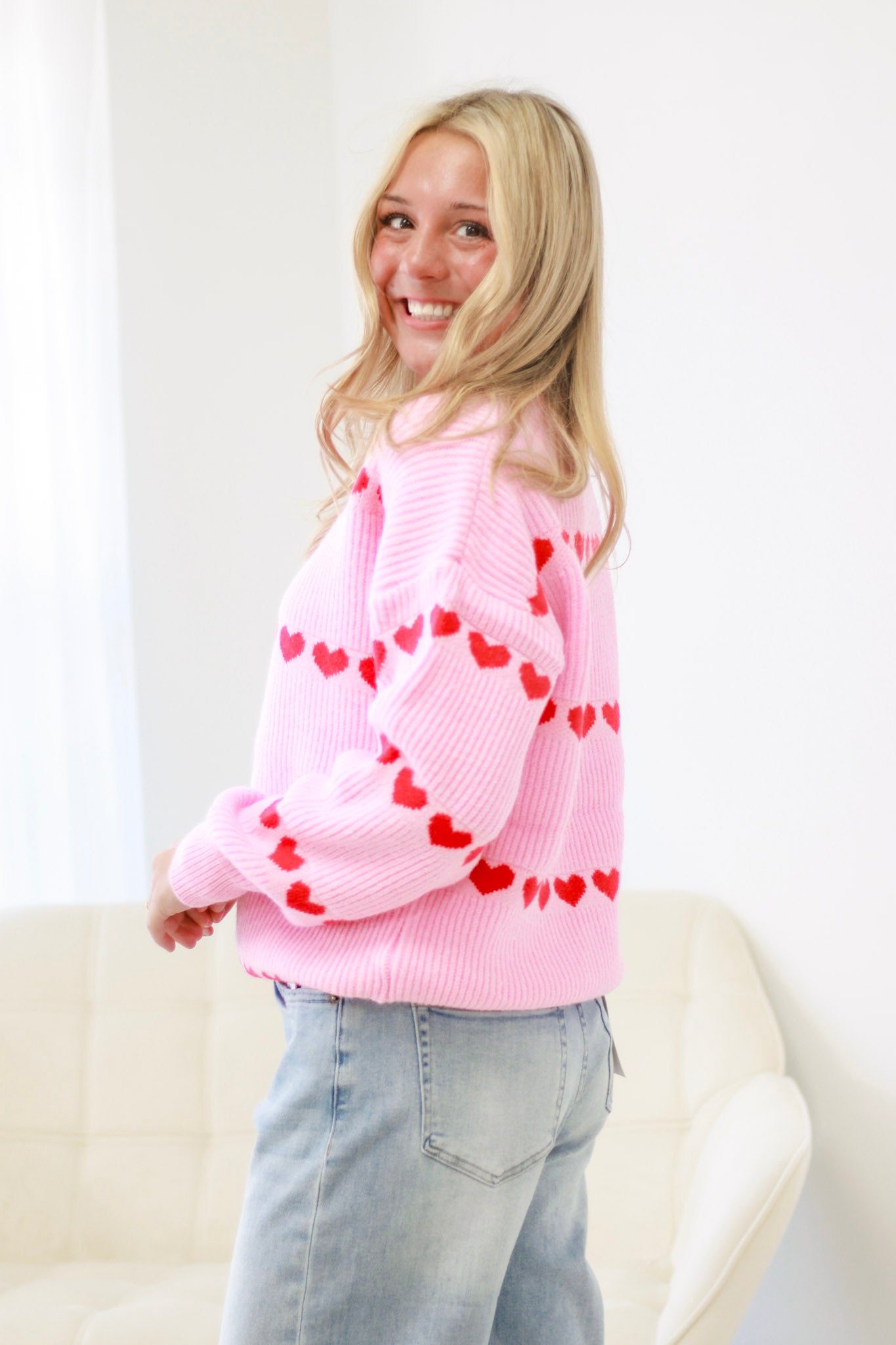 Love to Love You Heart Sweater