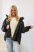 The Londyn Quilted Jacket in Black by Coco & Carmen