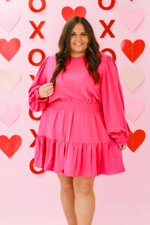 Date With Your Sweetheart Pink Dress