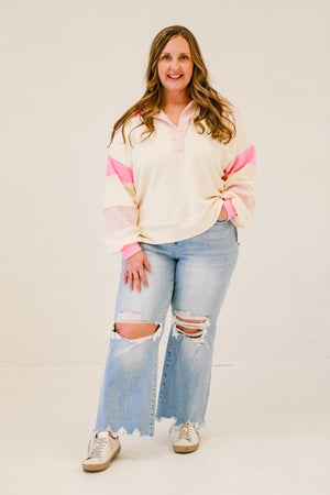 The 90's Vintage Crop Flare by Mica