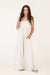 Outdoor Events Wide Leg Jumpsuit in Oatmeal