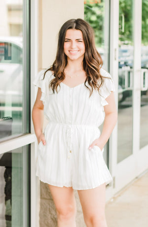 Event Ready Stripe Romper