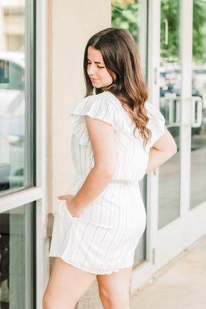 Event Ready Stripe Romper