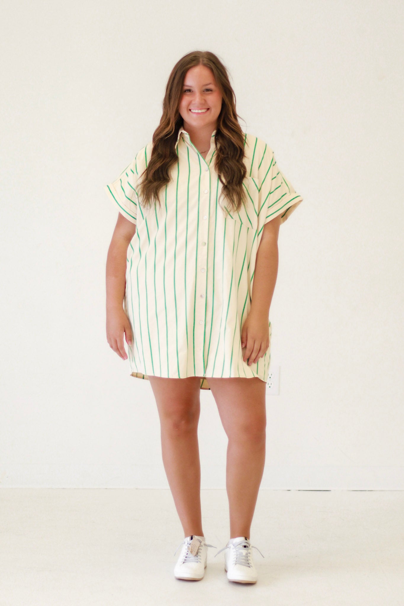 Striped Simplicity Stripe Print Dress