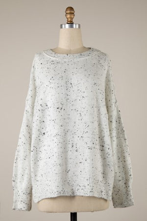 Speckled With Love Oversized Confetti Sweater