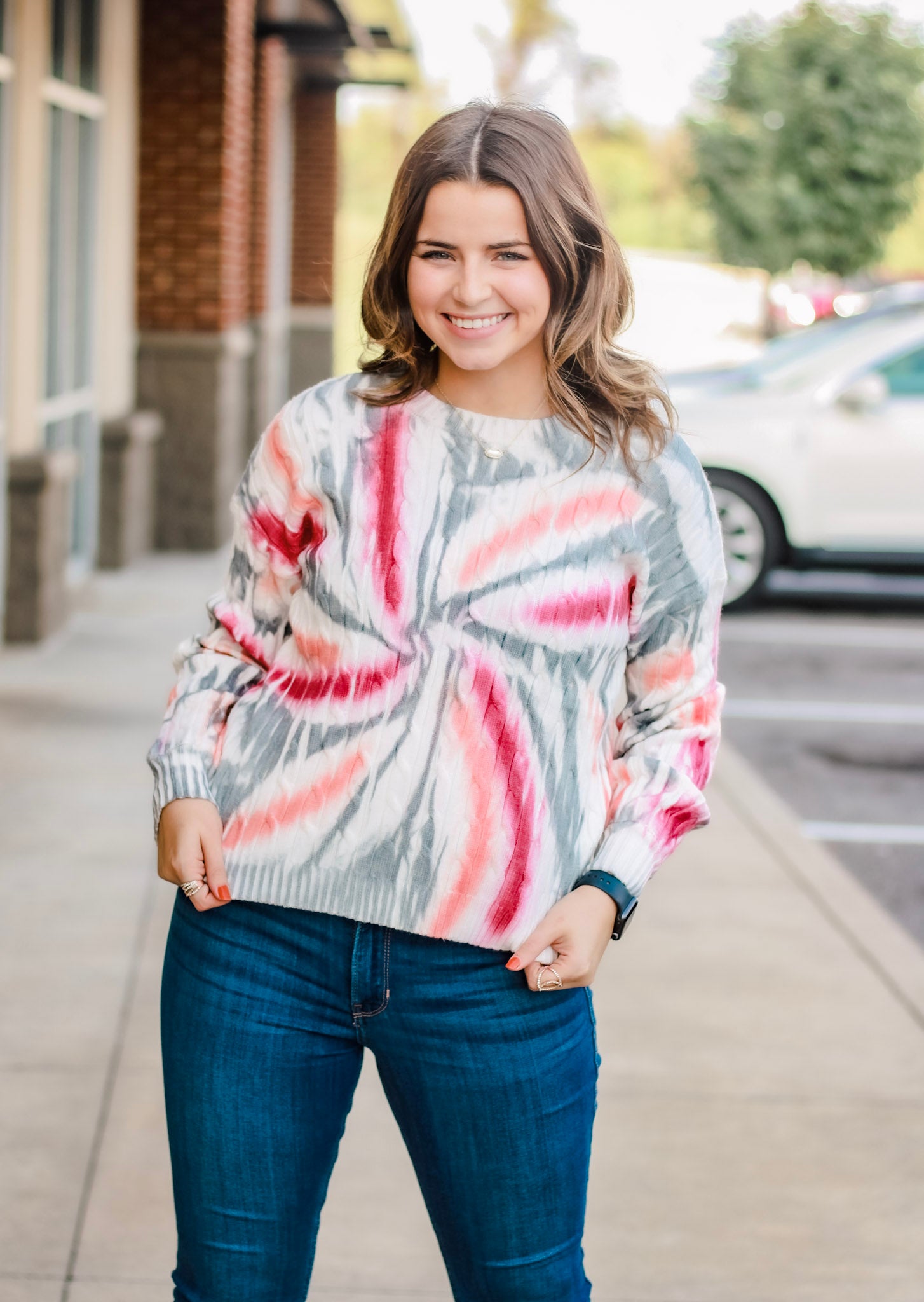 Swirls of Colors Sweater