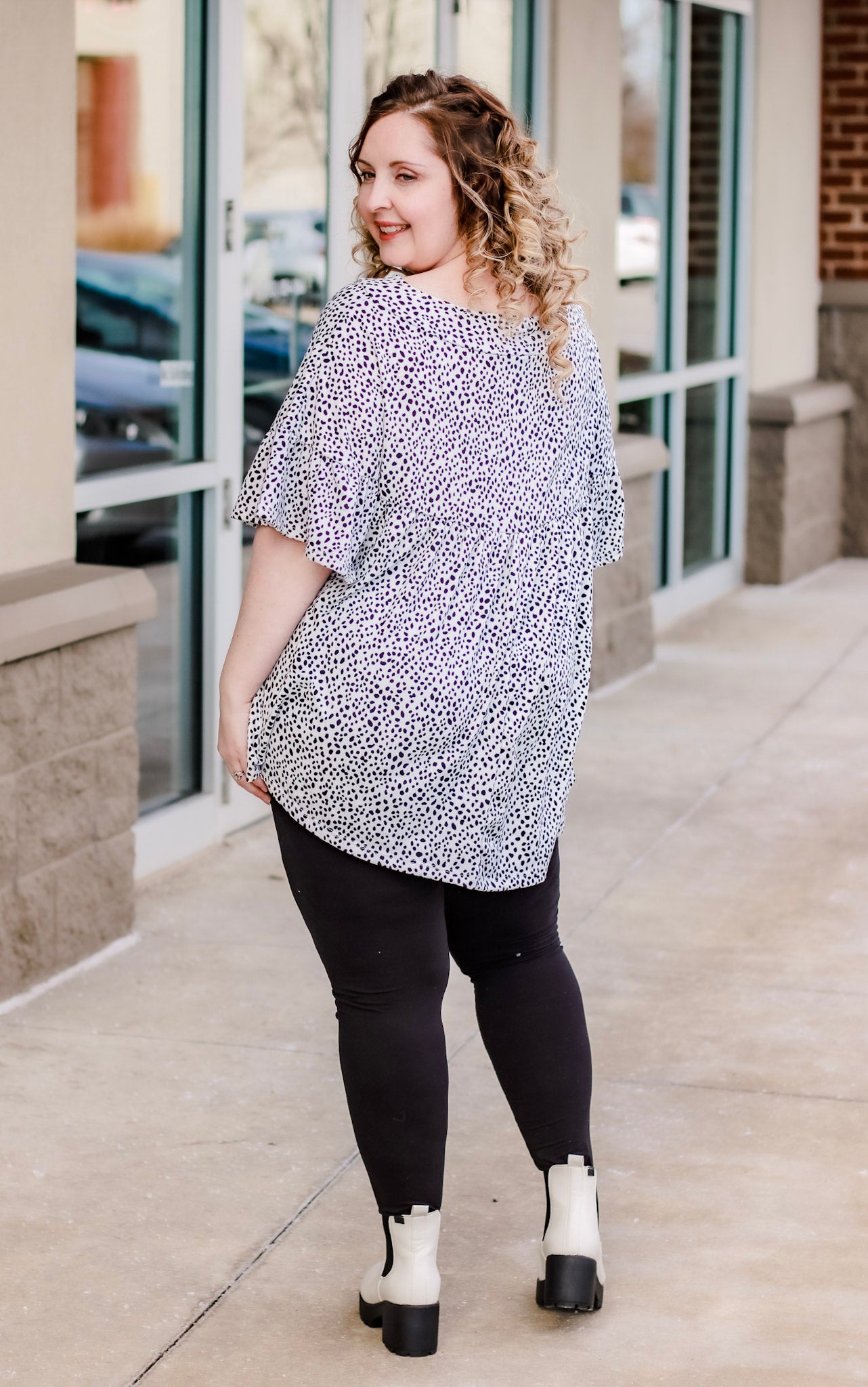 Doing the Polka Blouse - Allure Clothing Boutique