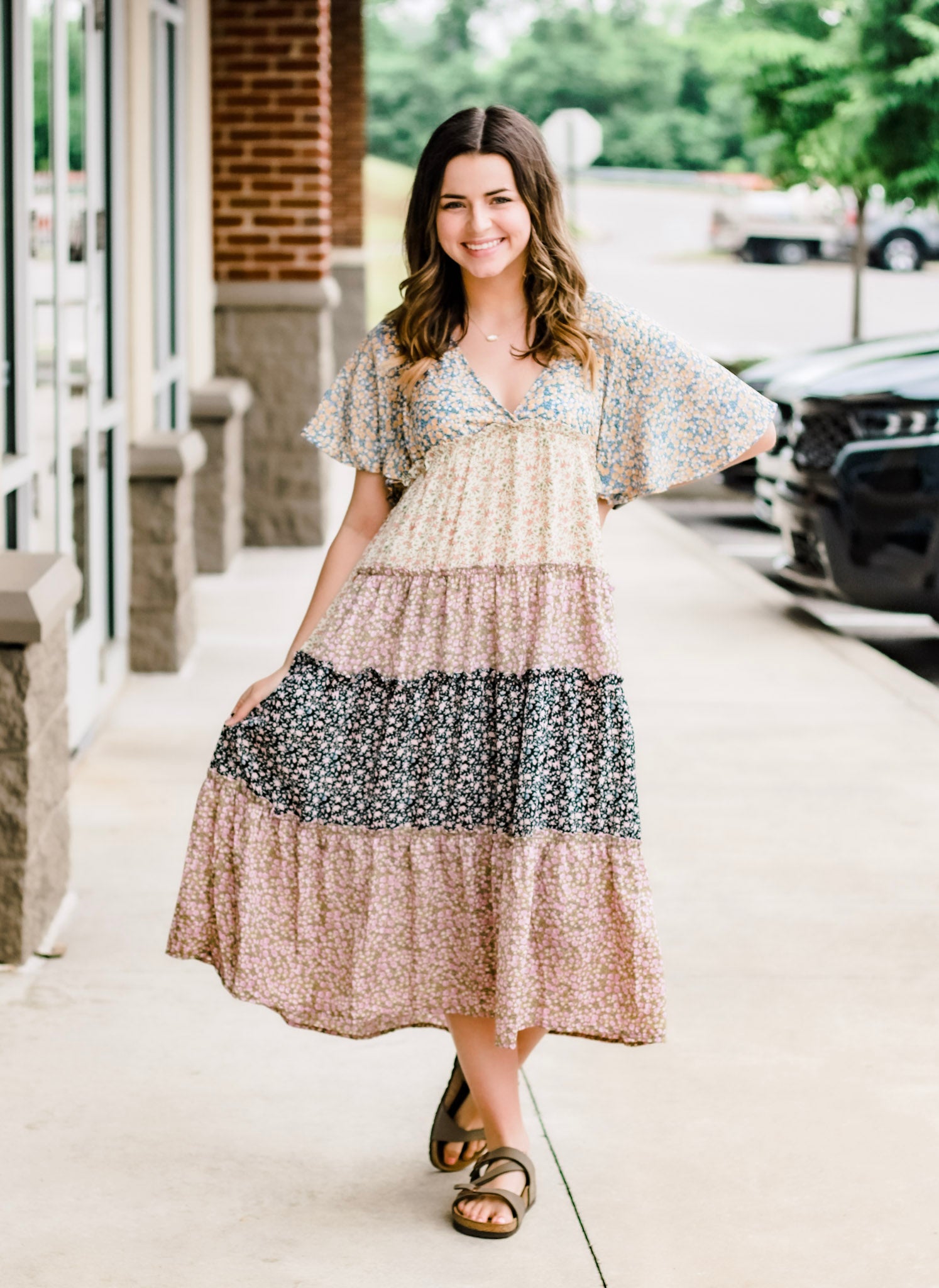 A Breath of Spring Maxi Dress