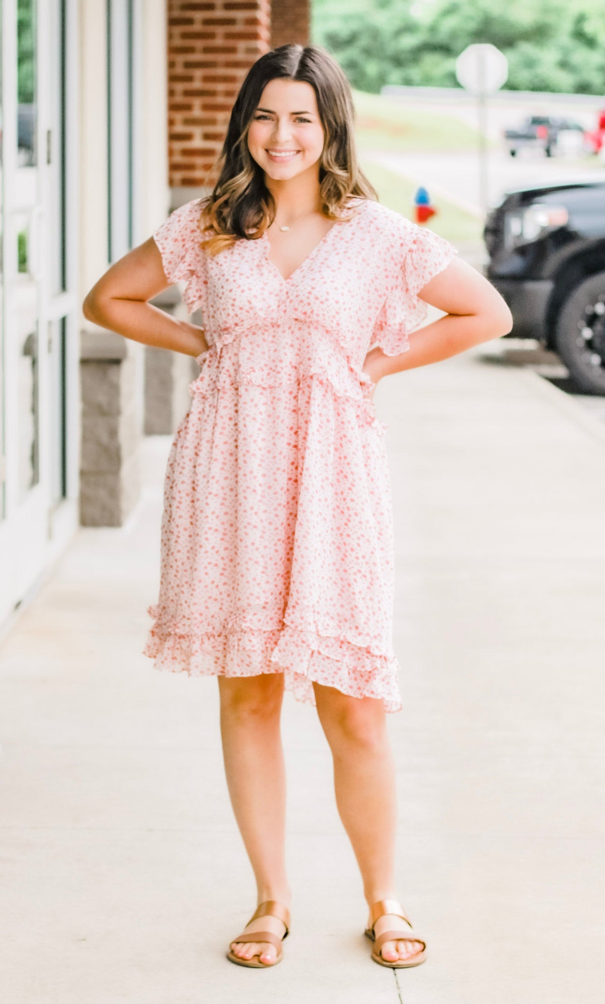 Darling Girl Floral Dress