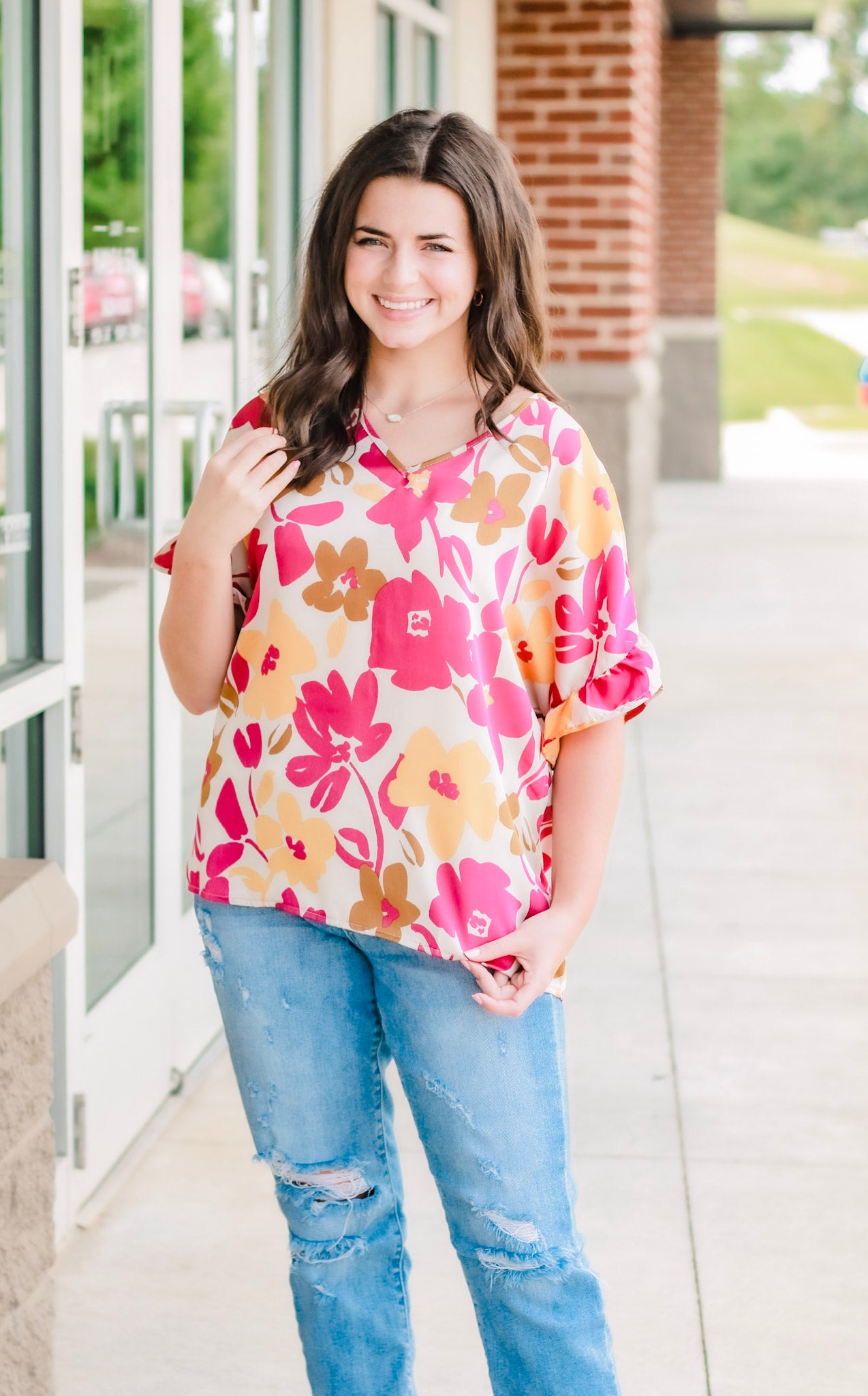 A Lot to Love Floral Top