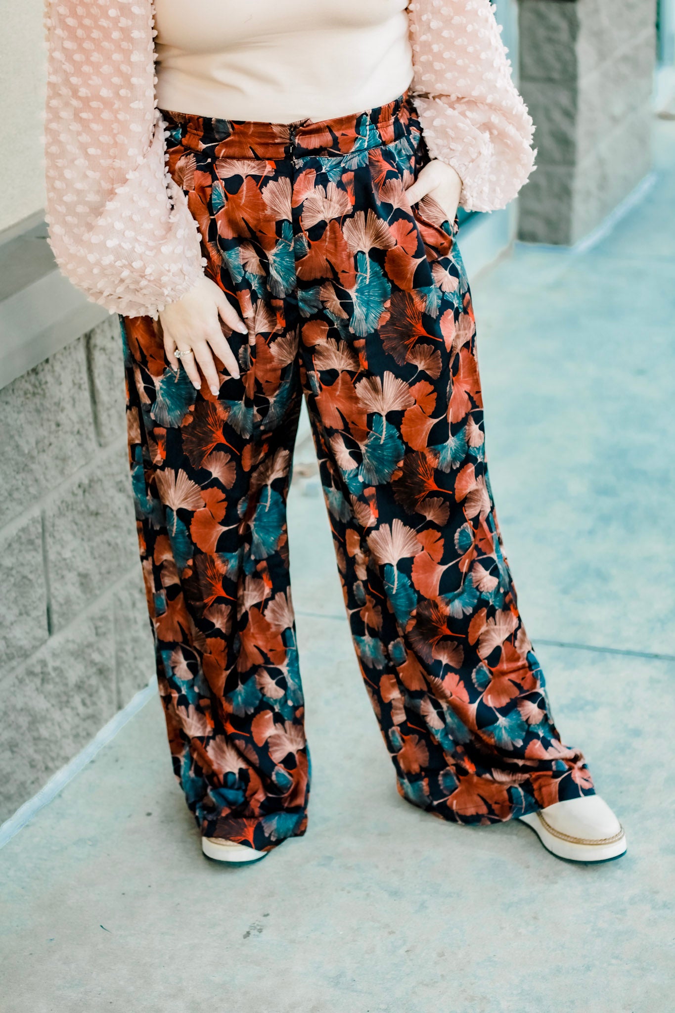 Giving That Fall Feeling Palazzo Pants