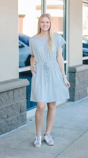 Different Occasions Striped Dress